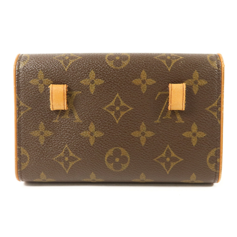 LOUIS VUITTON Monogram Pochette Florentine XS金扣腰包-1