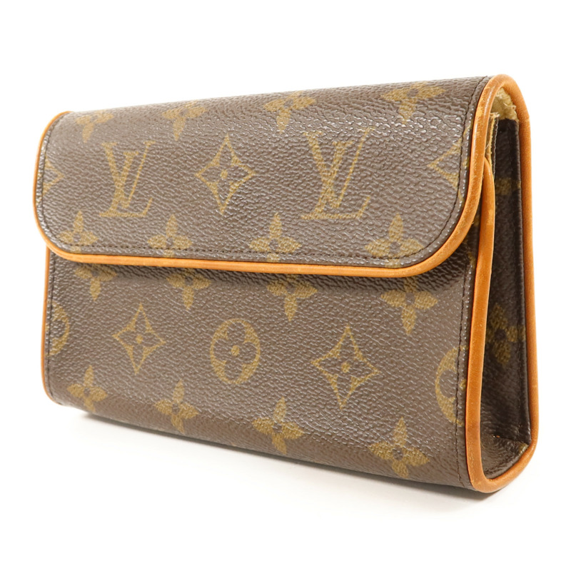 LOUIS VUITTON Monogram Pochette Florentine XS金扣腰包-2