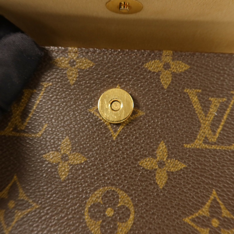 LOUIS VUITTON Monogram Pochette Florentine XS金扣腰包-9