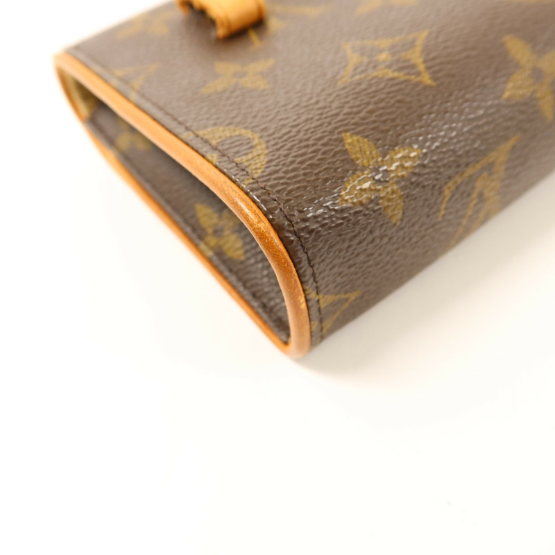LOUIS VUITTON Monogram Pochette Florentine XS金扣腰包-13