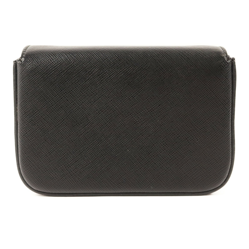 PRADA Saffiano皮革Clutch金扣手拿包-1