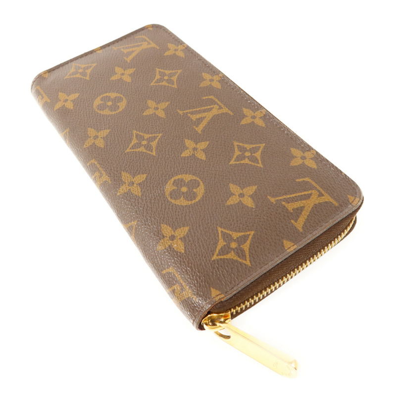 LOUIS VUITTON Monogram Zipper Long Wallet金扣拉長鏈錢包-3