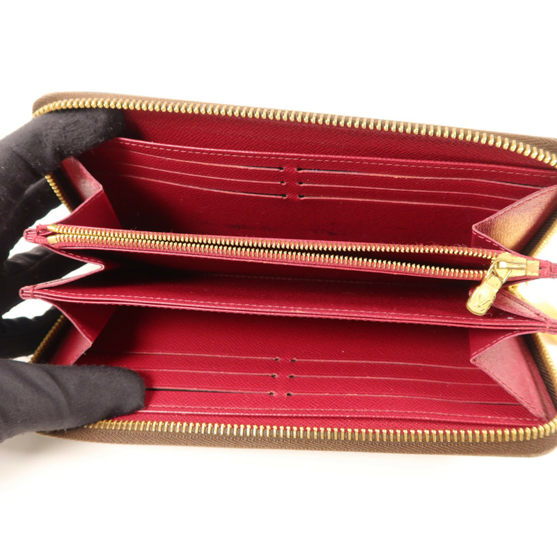 LOUIS VUITTON Monogram Zipper Long Wallet金扣拉長鏈錢包-4