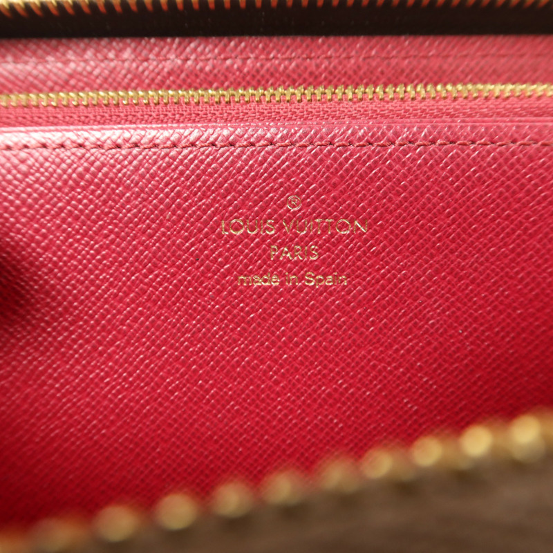 LOUIS VUITTON Monogram Zipper Long Wallet金扣拉長鏈錢包-5