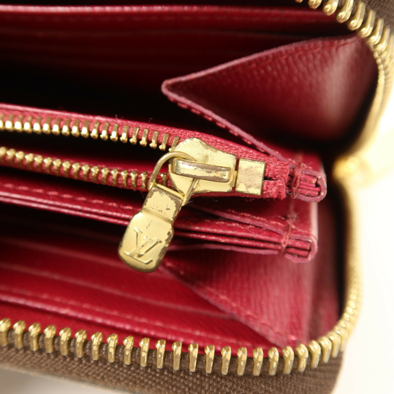 LOUIS VUITTON Monogram Zipper Long Wallet金扣拉長鏈錢包-7