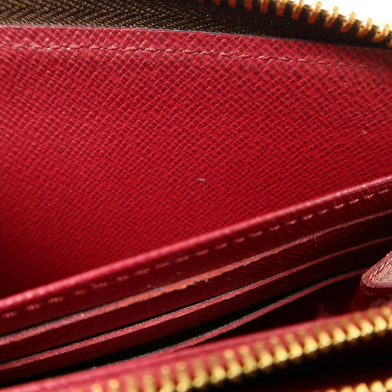 LOUIS VUITTON Monogram Zipper Long Wallet金扣拉長鏈錢包-14