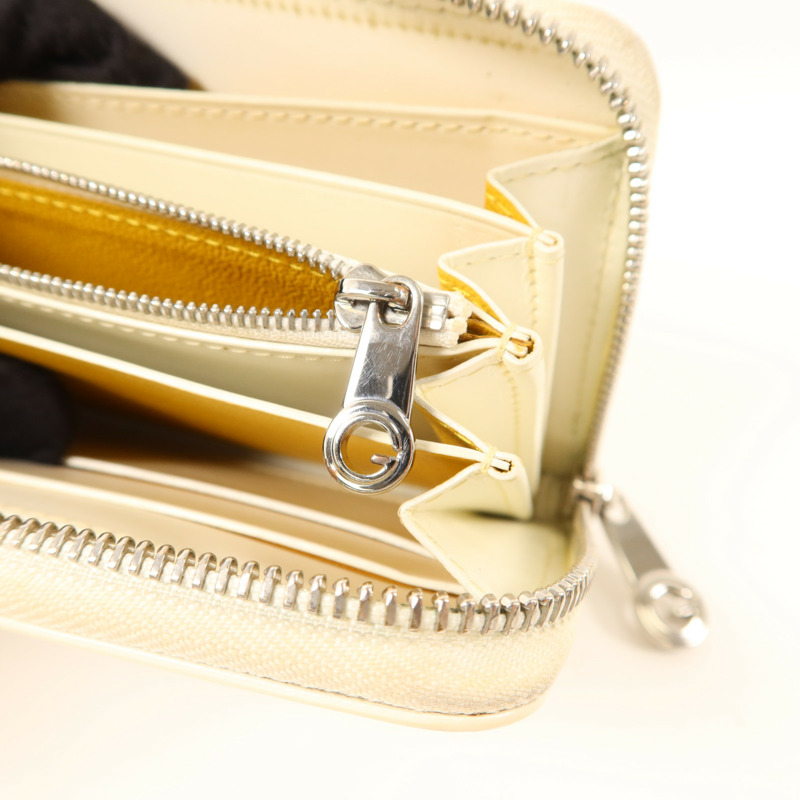 GOYARD 塗層帆布/牛皮皮革Matignon GM Wallet銀扣拉長鏈錢包-7