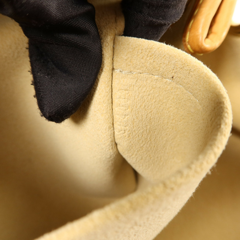 LOUIS VUITTON Monogram Galliera PM金扣肩背袋棕色-7