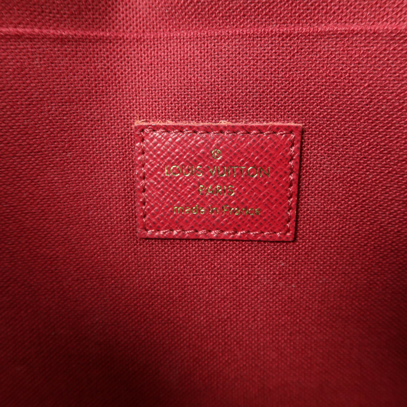 LOUIS VUITTON Monogram Pochette Felicie金扣鏈帶肩背袋-6