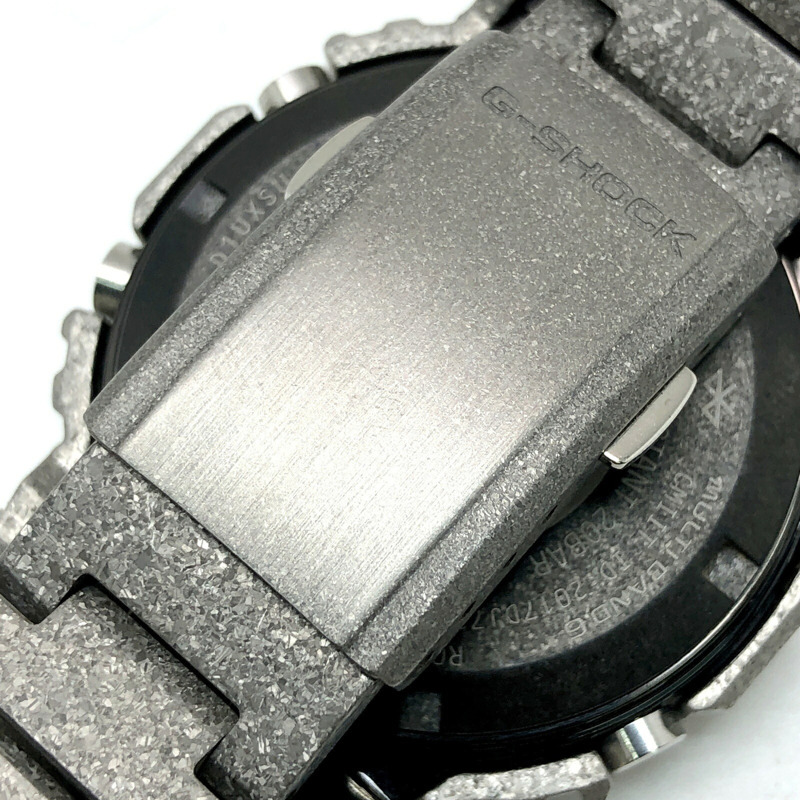 卡西歐 G-SHOCK GMW-B5000PS-1 40週年紀念版復刻腕錶，全金屬錶殼，電波太陽能動力，藍牙，手機連接功能，銀色錶殼，TIC鍍膜，2023年4月發售，Mikunigaoka 專賣店-4