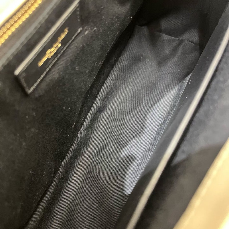 YSL聖羅蘭白金羊皮中號niki ,D扣-7