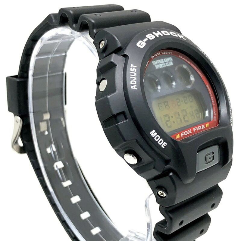 卡西歐 G-SHOCK DW-6900 聖誕老人隊長運動俱樂部 聖誕老人隊長 Aqua City 台場博物館開幕紀念合作款 Santa-kun EL 黑色限量版 1000 枚 2000 年 4 月在三國丘店發售-1