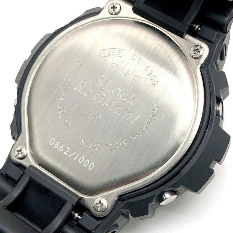 卡西歐 G-SHOCK DW-6900 聖誕老人隊長運動俱樂部 聖誕老人隊長 Aqua City 台場博物館開幕紀念合作款 Santa-kun EL 黑色限量版 1000 枚 2000 年 4 月在三國丘店發售-7