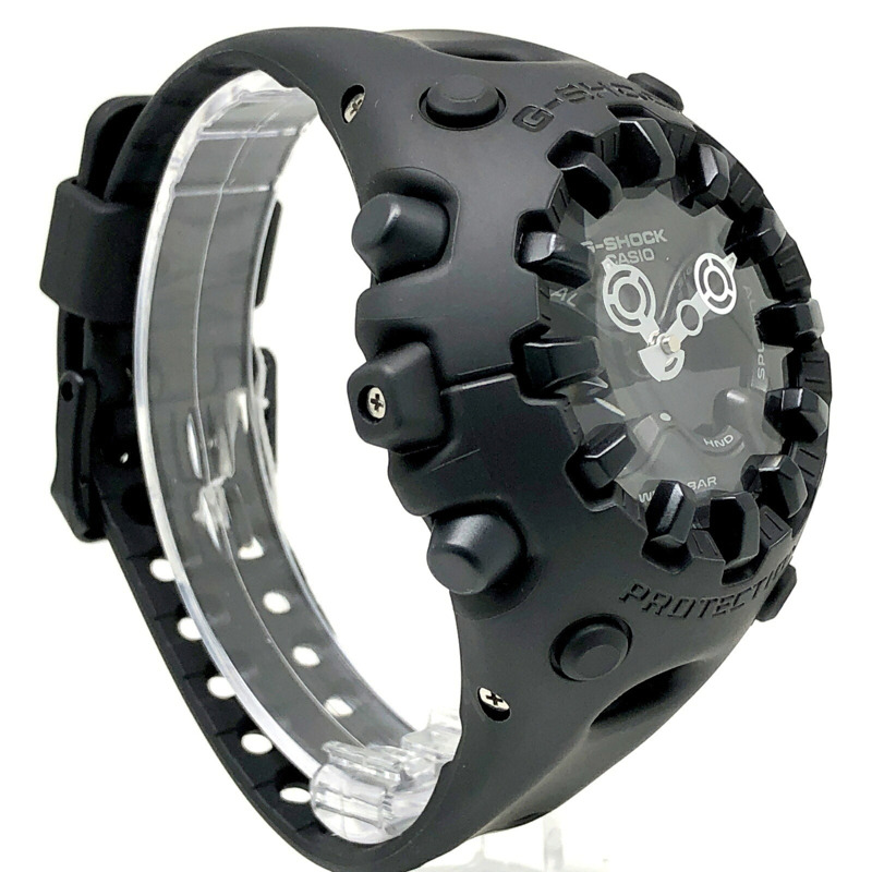 卡西歐 G-SHOCK GA-V01-1A 手錶，10 年電池壽命，有機設計，黑色，GA-V01 系列，2025 年 4 月發售，Mikunigaoka 商店-1