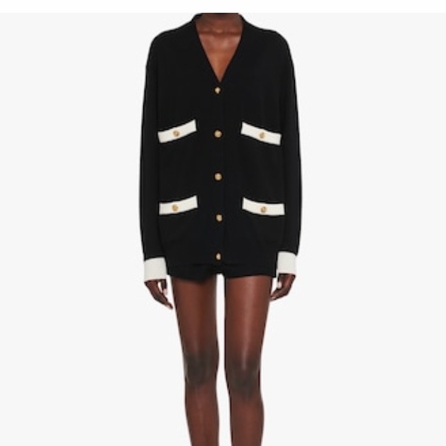 Miu Miu 女士 V領開衫IT-38碼-1