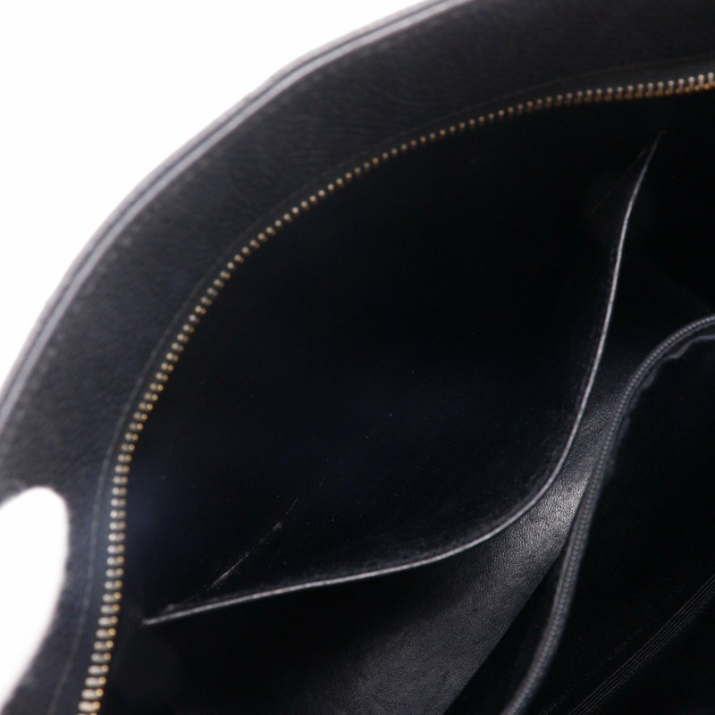 香奈兒復刻版手提包,Coco標誌,絎縫,A01804,魚子醬紋皮革,黑色,A5 Medallion手提包,女士-9