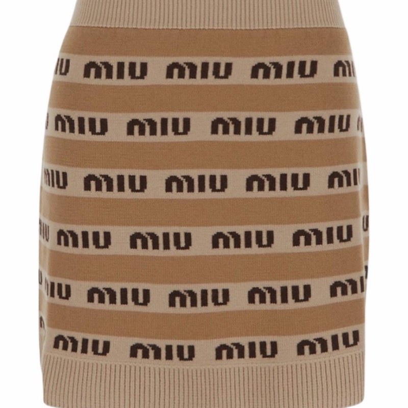 Miu Miu 女士 羊毛針織半身裙IT-36 IT-42碼-2