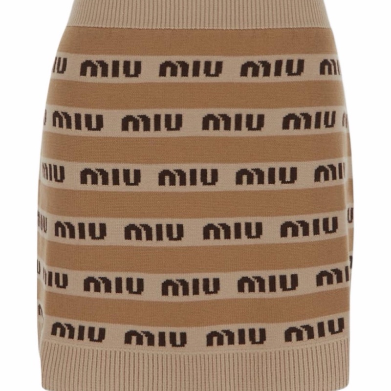 Miu Miu 女士 羊毛針織半身裙IT-36 IT-42碼-5