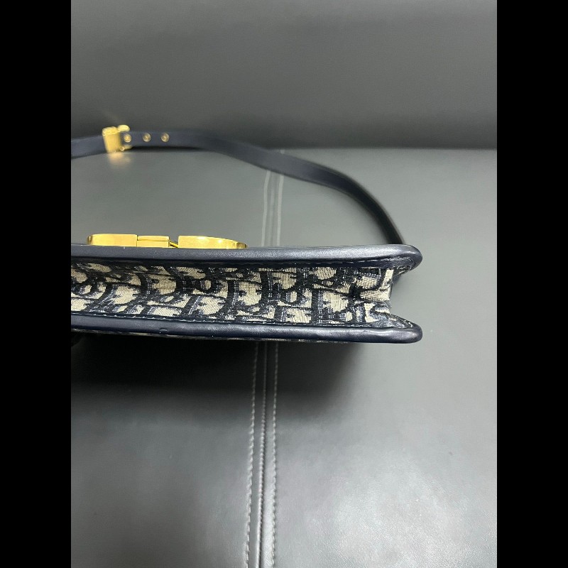 Dior Montaigne medium 
藍色老花 蒙田30中號-5