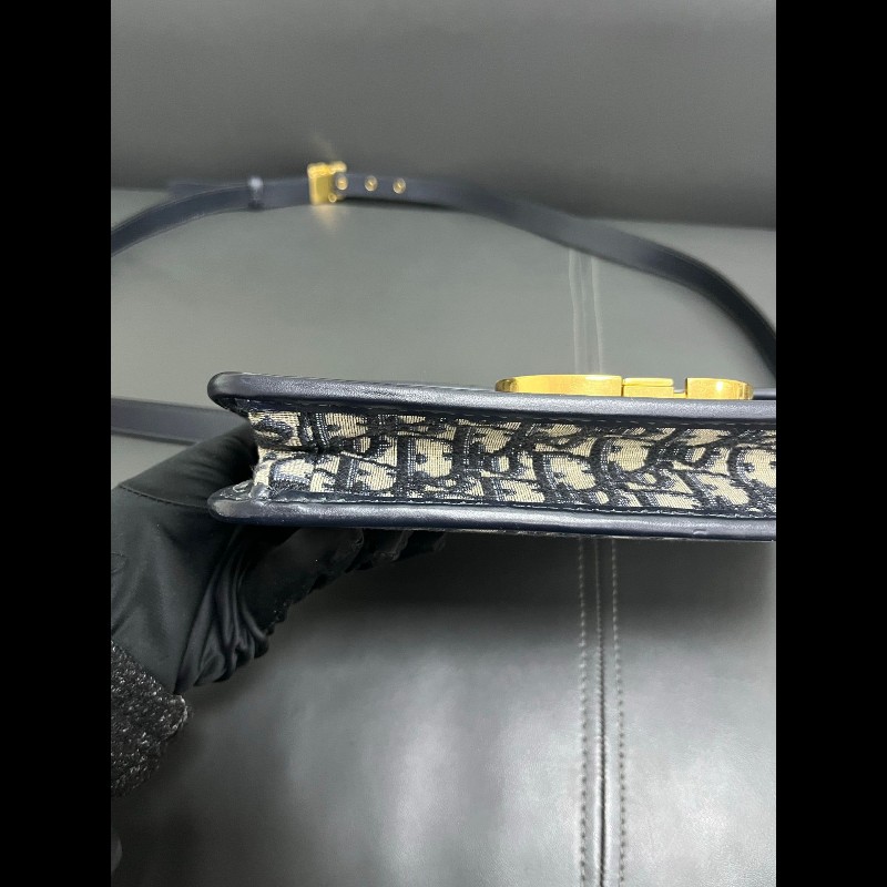 Dior Montaigne medium 
藍色老花 蒙田30中號-6