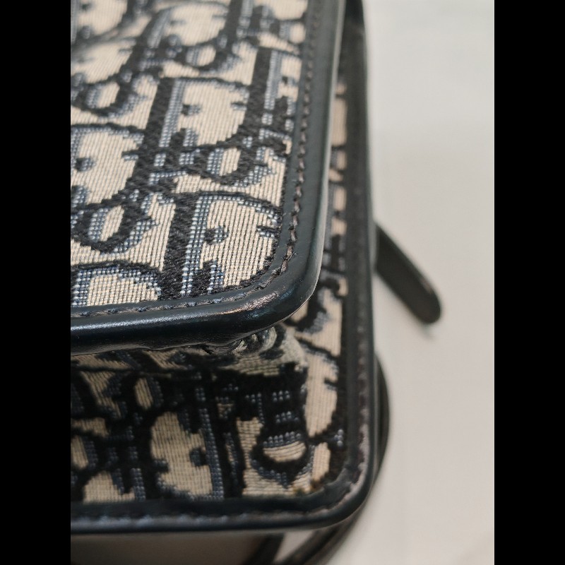 Dior Montaigne medium 
藍色老花 蒙田30中號-8