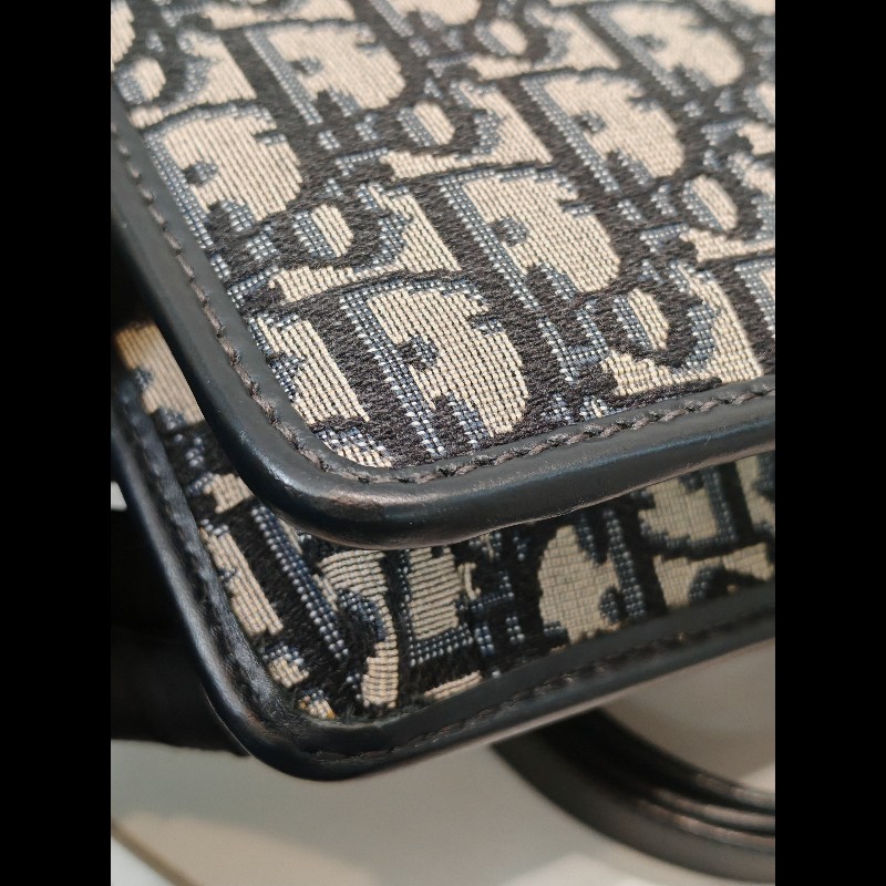 Dior Montaigne medium 
藍色老花 蒙田30中號-9