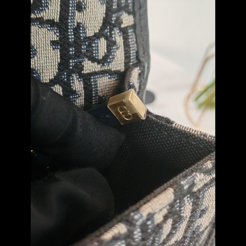 Dior Montaigne medium 
藍色老花 蒙田30中號-15