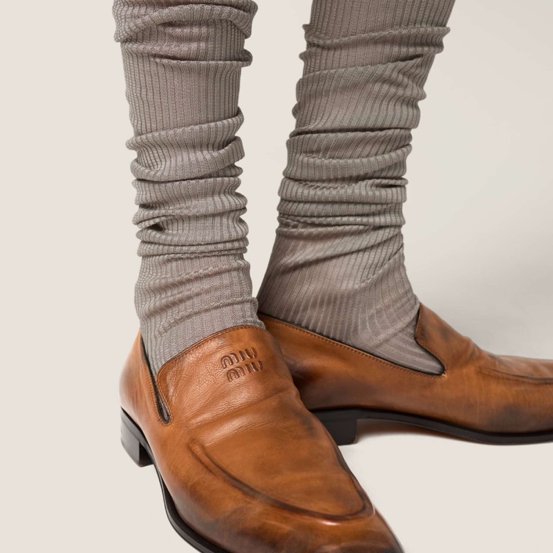 Miu Miu 女士 圓頭樂福鞋35 35.5 36 36.5 37 37.5 38 38.5 39 39.5 40 40.5 41 42碼-4