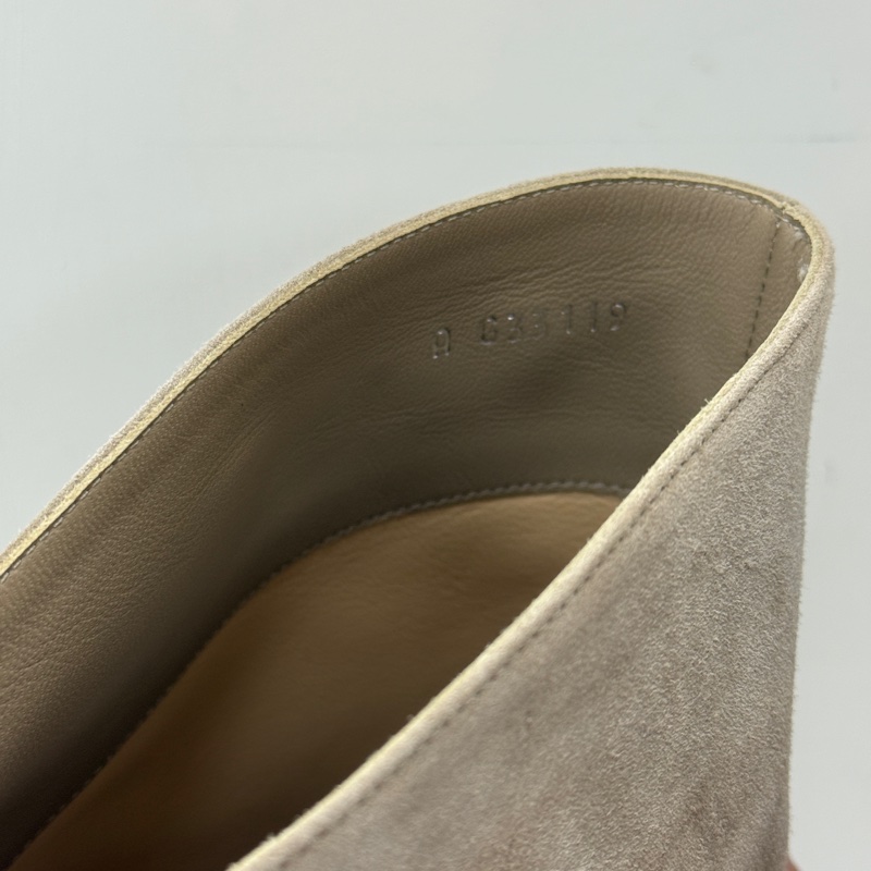 Chanel 拼接麂皮長靴-12