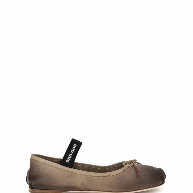 Miu Miu 女士 圓頭芭蕾舞鞋36 36.5 37 37.5 38 38.5 39 40碼-4