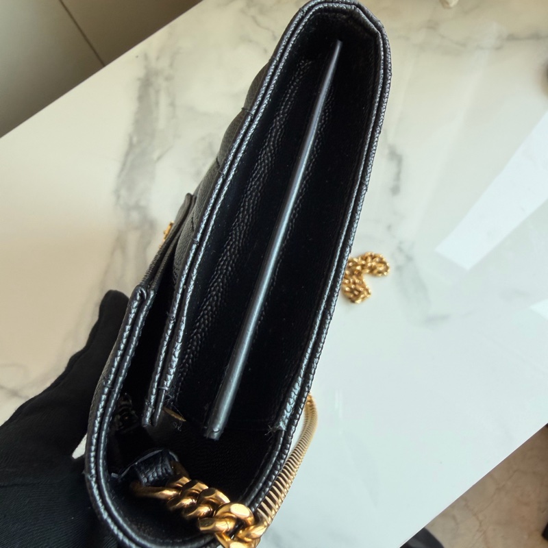 YSL 聖羅蘭經典黑金鏈條包 ❤️🔥 買一個來愛自己-5