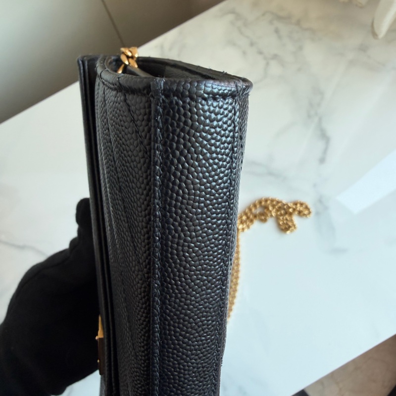 YSL 聖羅蘭經典黑金鏈條包 ❤️🔥 買一個來愛自己-7