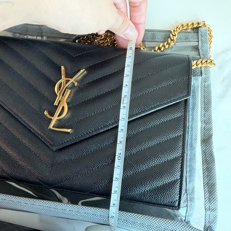 YSL 聖羅蘭經典黑金鏈條包 ❤️🔥 買一個來愛自己-10