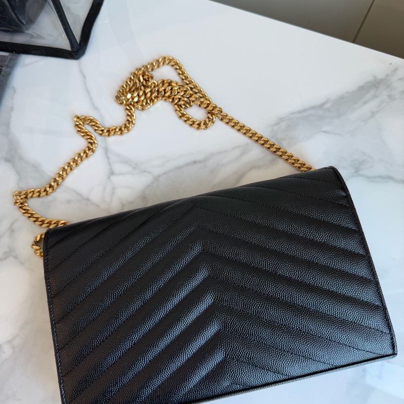 YSL 聖羅蘭經典黑金鏈條包 ❤️🔥 買一個來愛自己-15