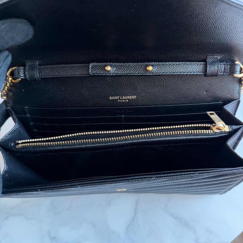 YSL 聖羅蘭經典黑金鏈條包 ❤️🔥 買一個來愛自己-16