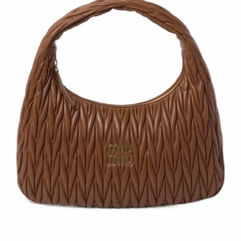 Miu Miu 女士 Miu Wander matelassé徽標手提包均碼碼40cm*9.5cm*31cm