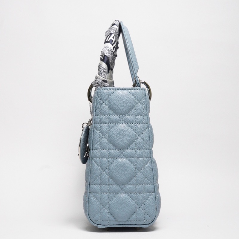 Lady Dior 黛紀包 小型包款 莫蘭迪藍-2
