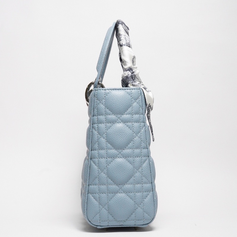 Lady Dior 黛紀包 小型包款 莫蘭迪藍-3