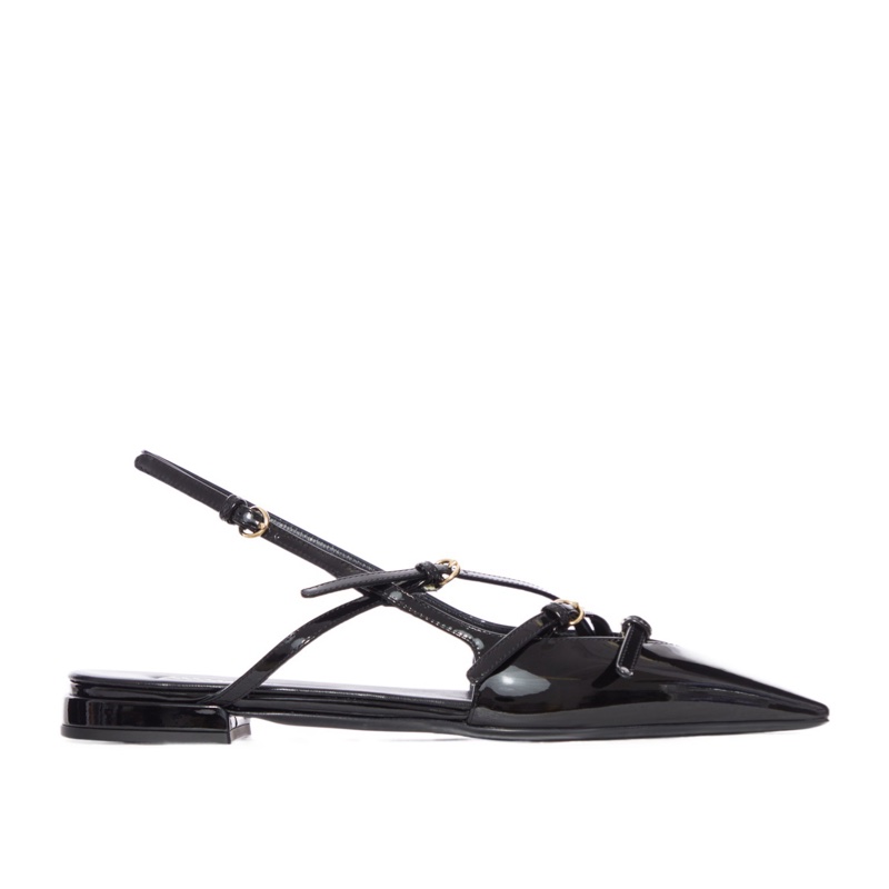 Miu Miu 女士 尖頭平底涼鞋36 36.5 37 37.5 38 38.5 39 40碼-0