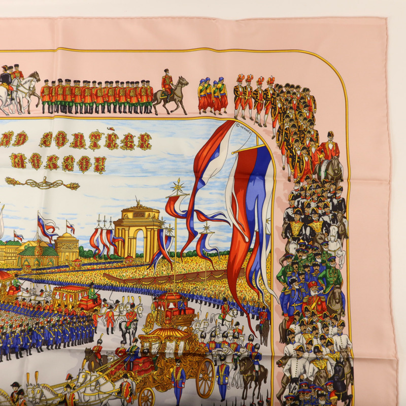 HERMES 絲質Scarf 90x90絲巾-2