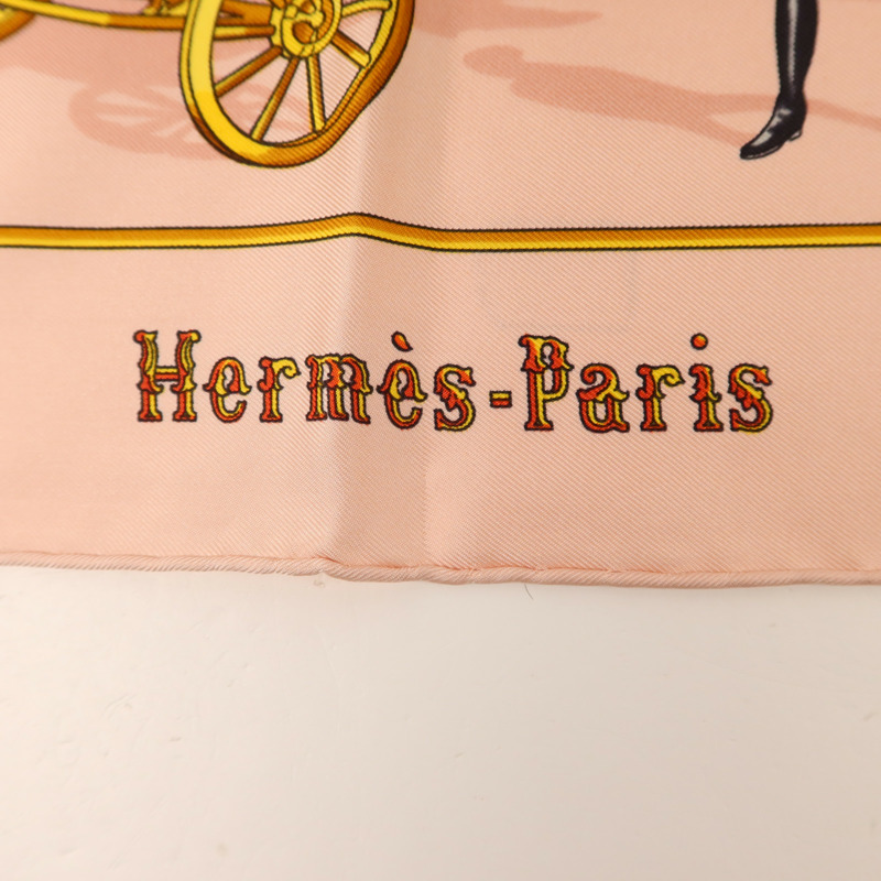 HERMES 絲質Scarf 90x90絲巾-6