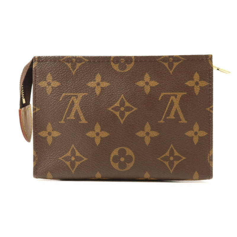 LOUIS VUITTON Monogram Poche Toilette 15金扣手拿包-1