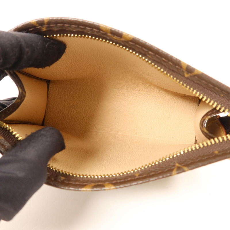 LOUIS VUITTON Monogram Poche Toilette 15金扣手拿包-4