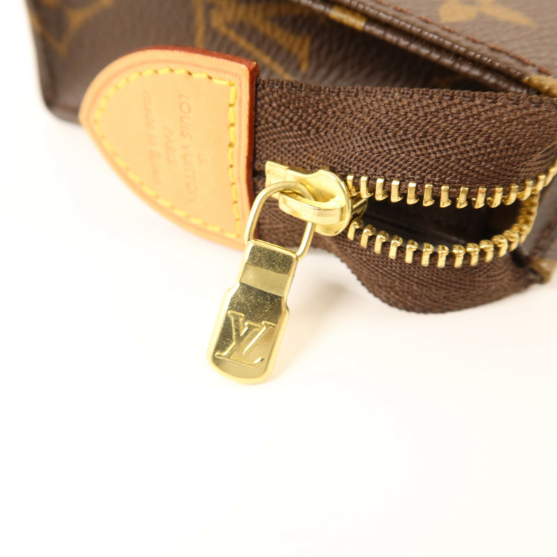 LOUIS VUITTON Monogram Poche Toilette 15金扣手拿包-7