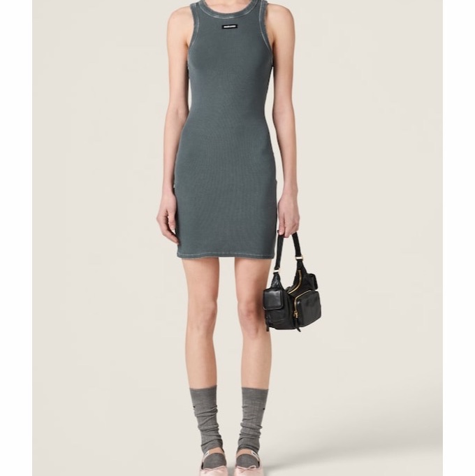 Miu Miu 女士 無袖連衣裙XS S 碼-2