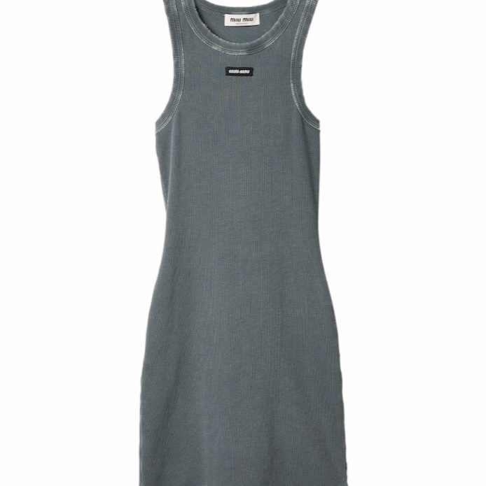 Miu Miu 女士 無袖連衣裙XS S 碼-4