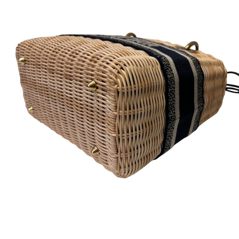 DIOR藤編三格黛妃兩用包-4