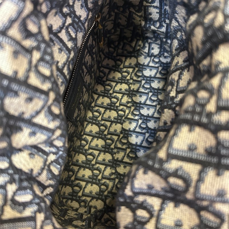 DIOR藤編三格黛妃兩用包-7