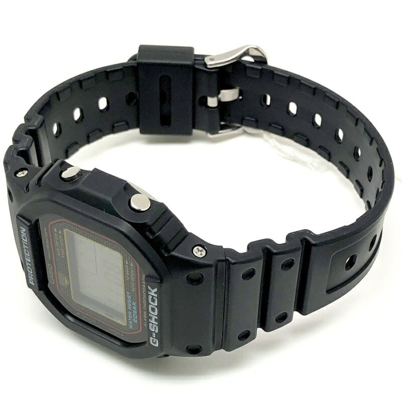 卡西歐 G-SHOCK DW-5000SL-1 史派克李 25 週年紀念合作款,螺絲後蓋,2008 年 10 月發售,三國丘店-4