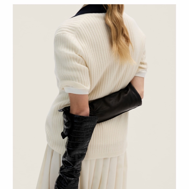 Miu Miu 女士 羅紋polo衫IT-38碼-2